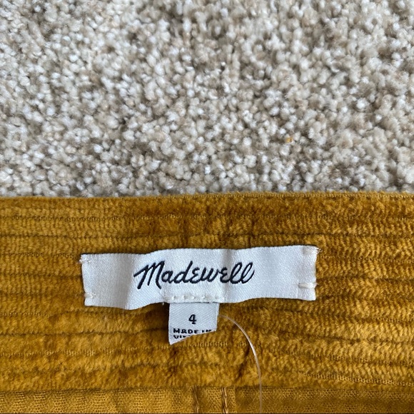 Madewell Corduroy A-Line Mini Skirt - Picture 3 of 9